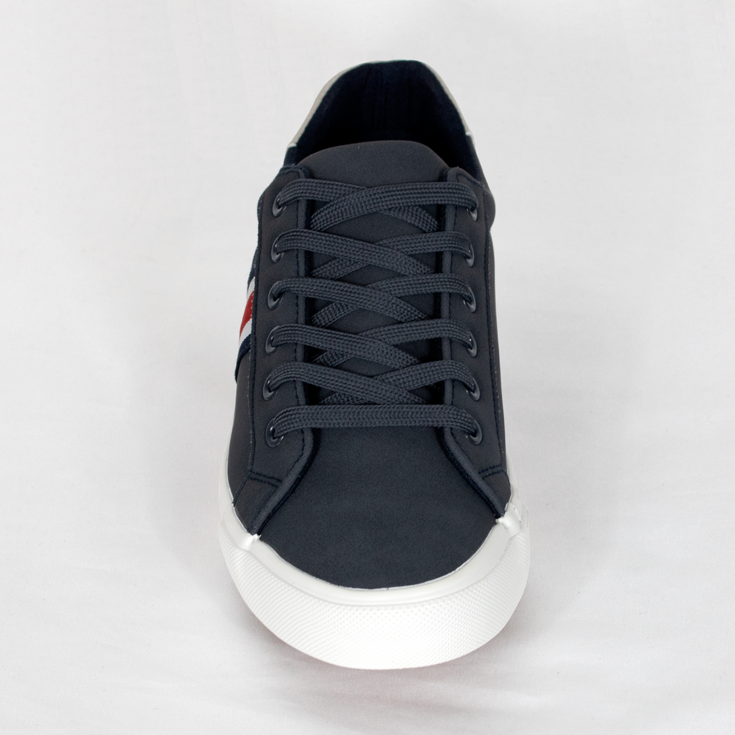 Zapatilla ligera marino con blanco y rojo