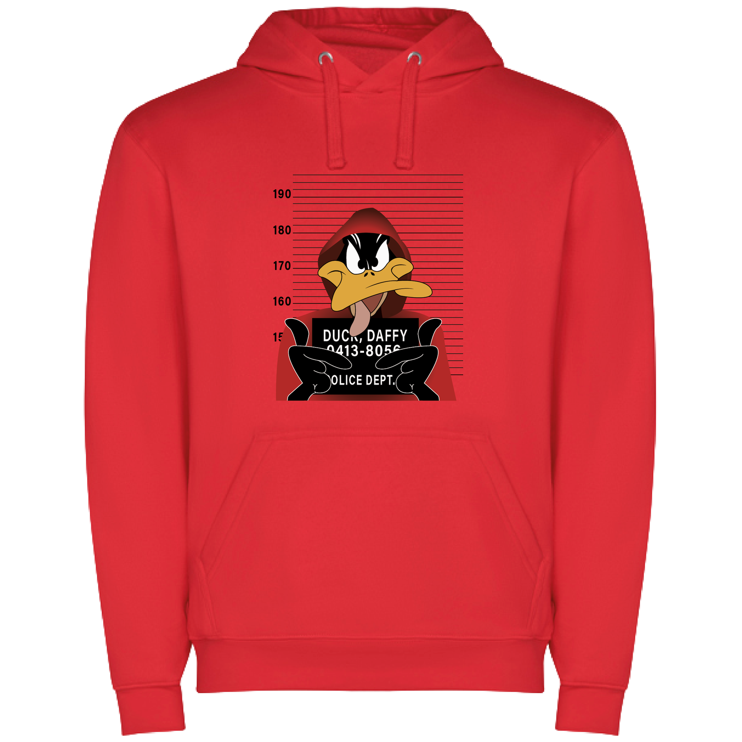 Sudadera Hombre Personalizada "Pato Lucas Carcel"