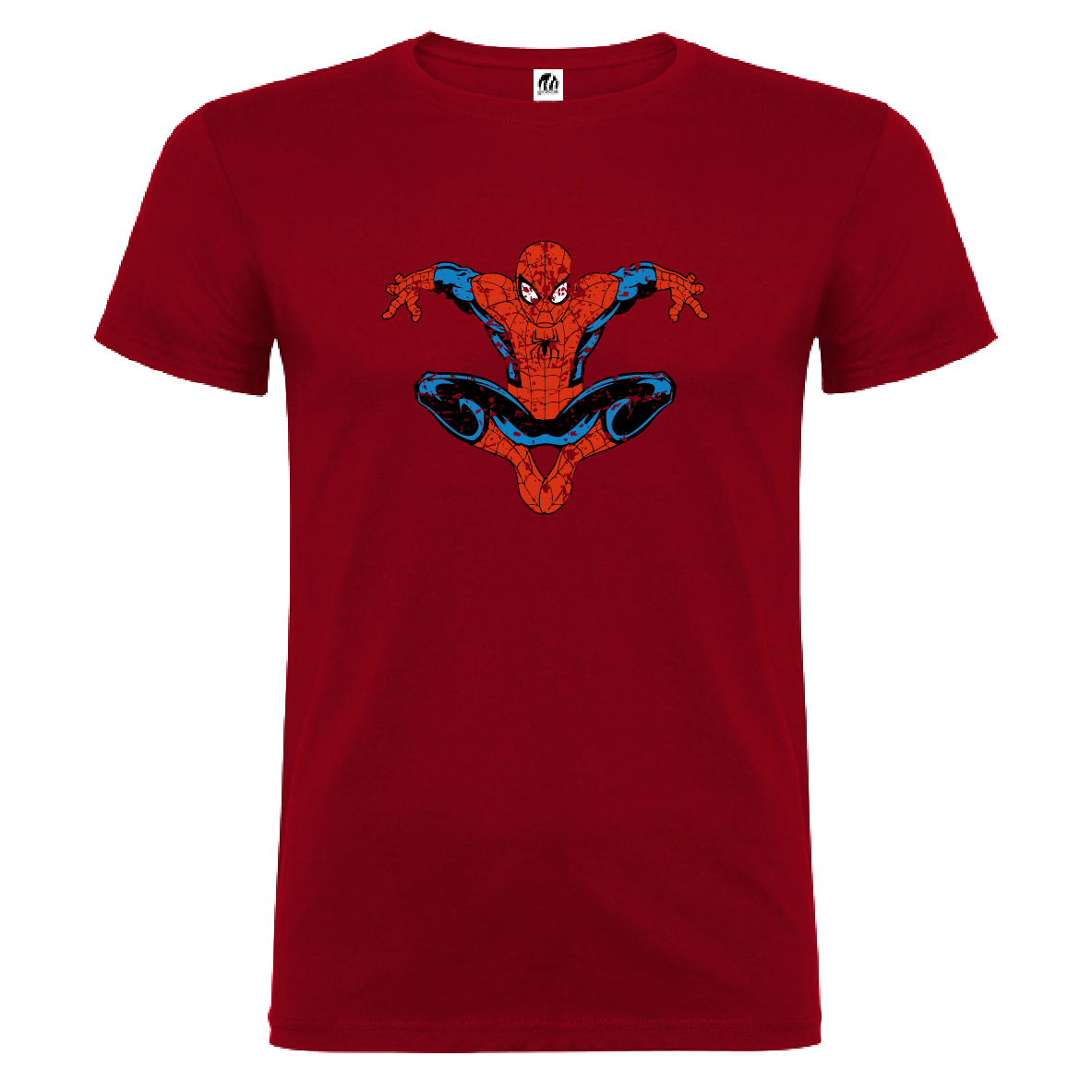 Camiseta Manga Corta Hombre Personalizada "Spiderman"