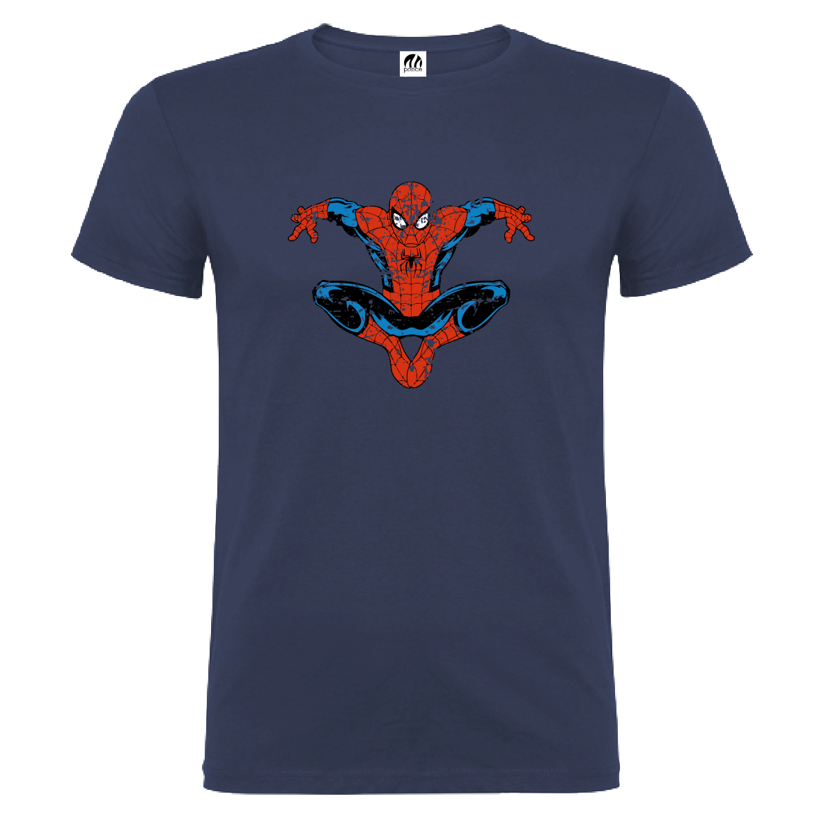Camiseta Manga Corta Hombre Personalizada "Spiderman"