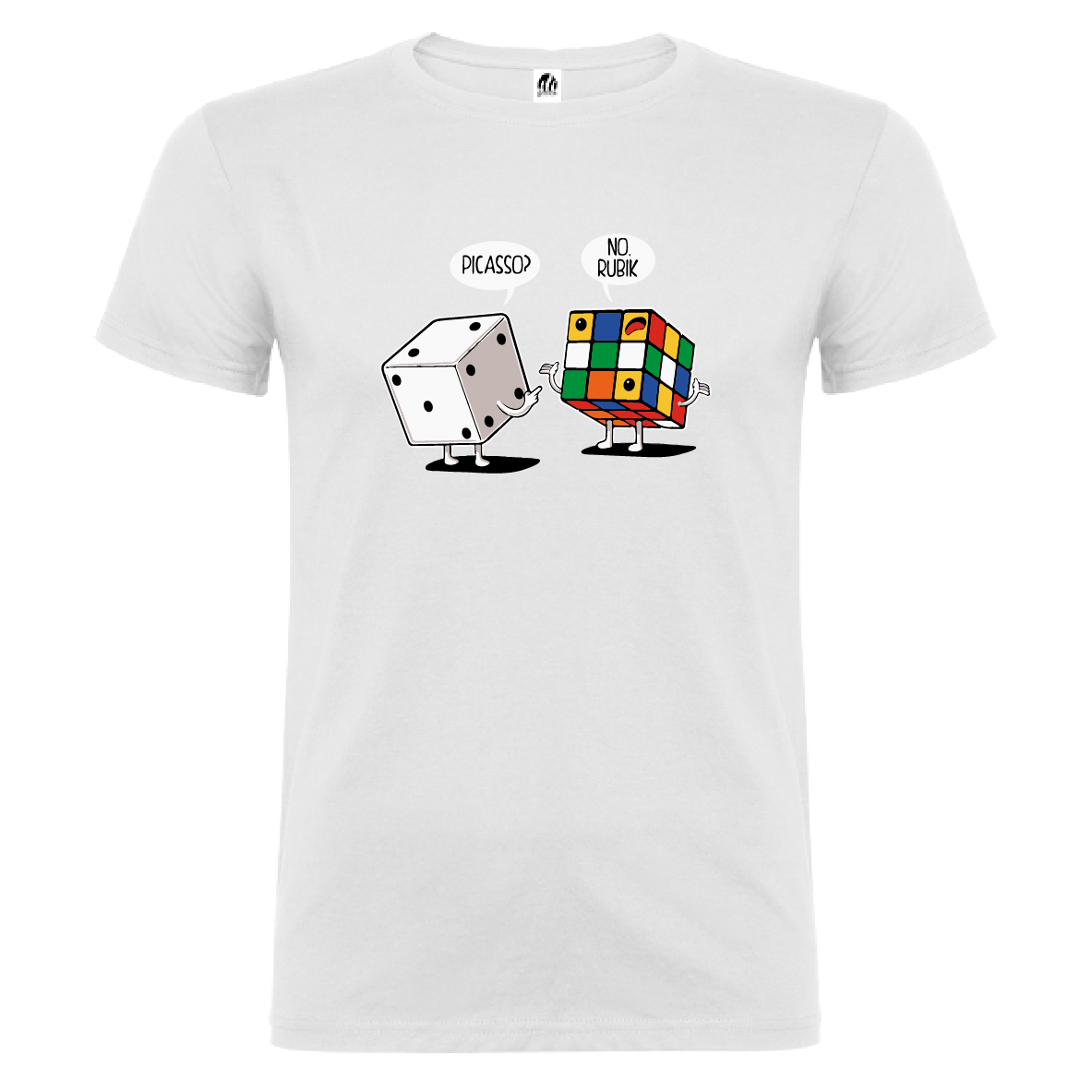 Camiseta Manga Corta Hombre Personalizada "Rubik"