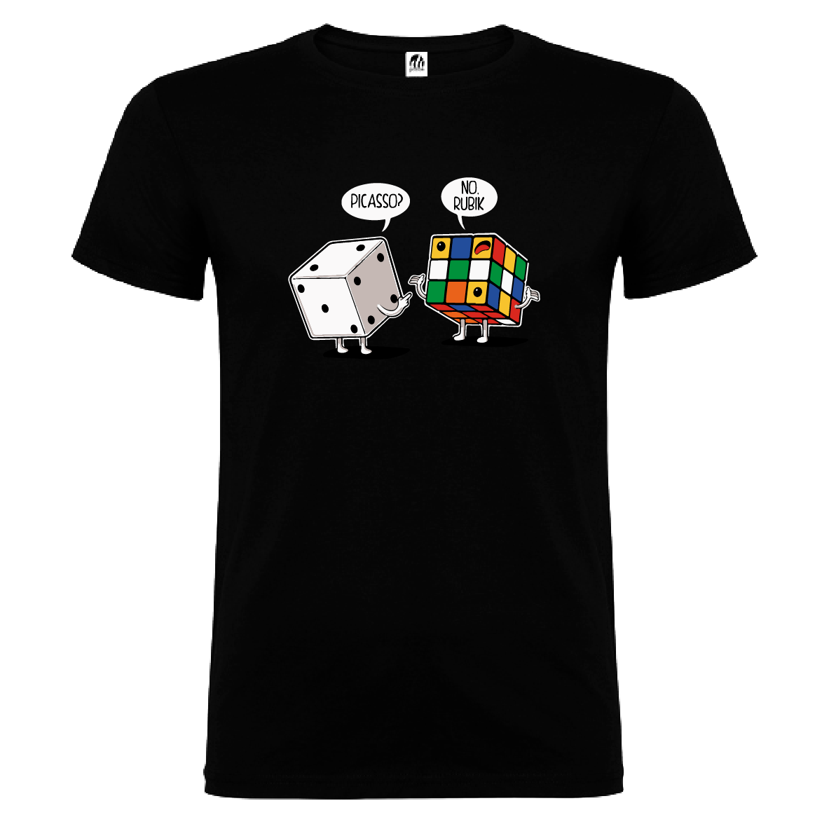 Camiseta Manga Corta Hombre Personalizada "Rubik"