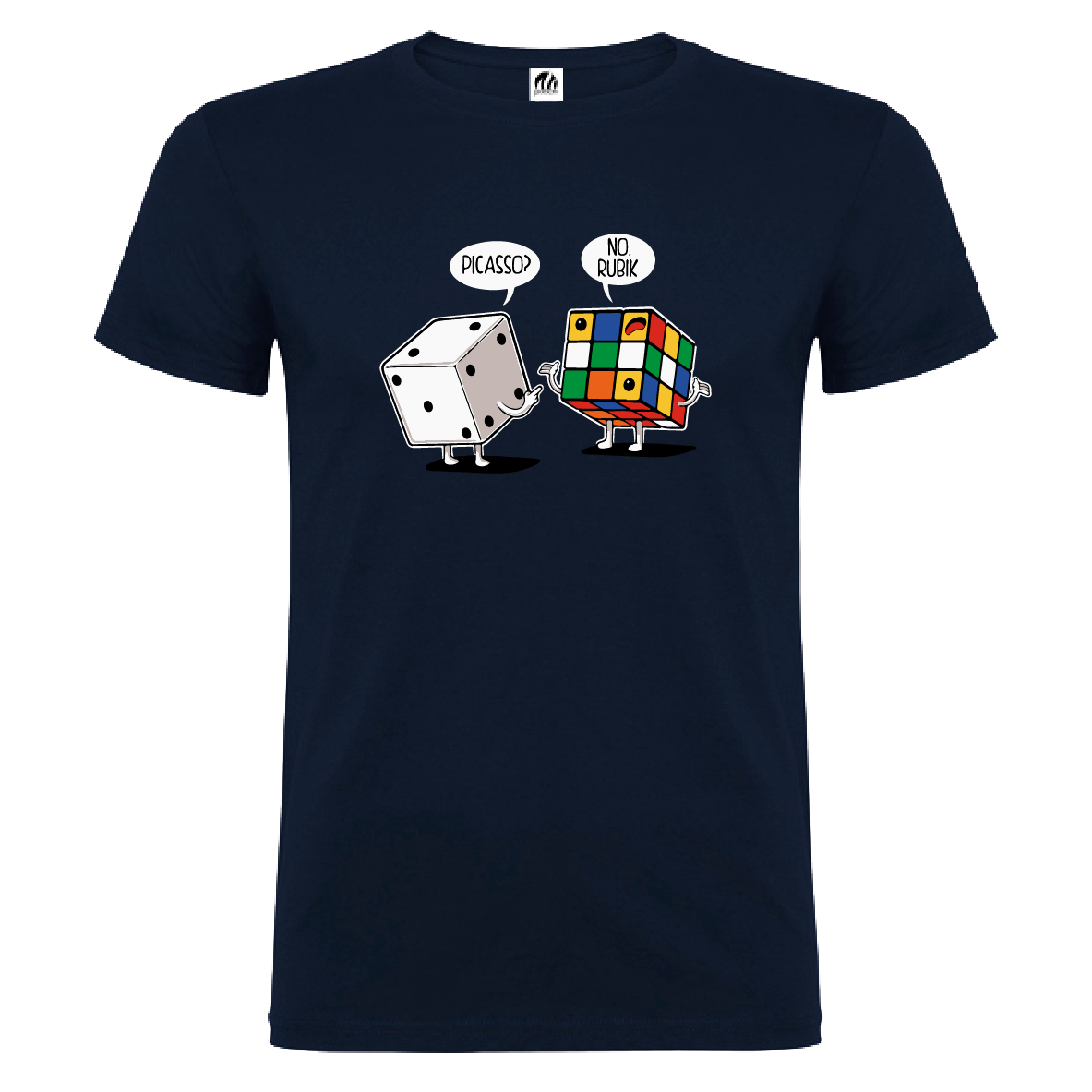 Camiseta Manga Corta Hombre Personalizada "Rubik"