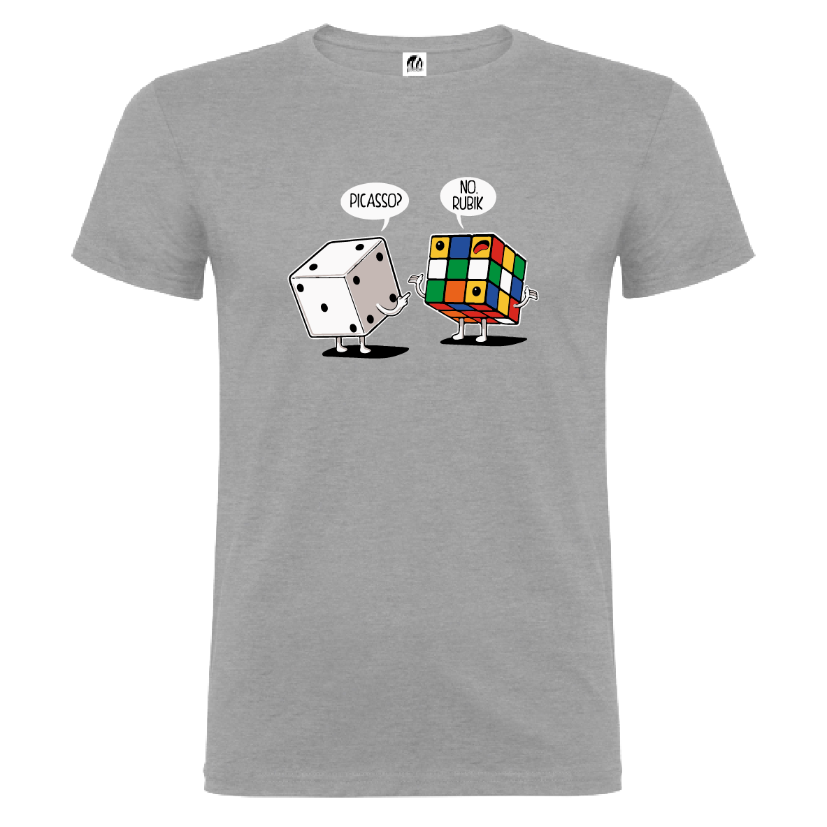 Camiseta Manga Corta Hombre Personalizada "Rubik"