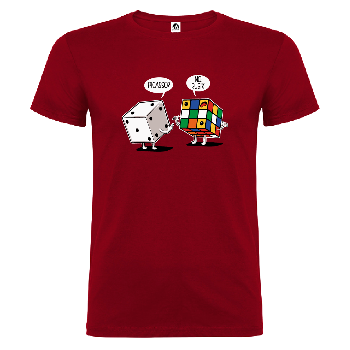 Camiseta Manga Corta Hombre Personalizada "Rubik"