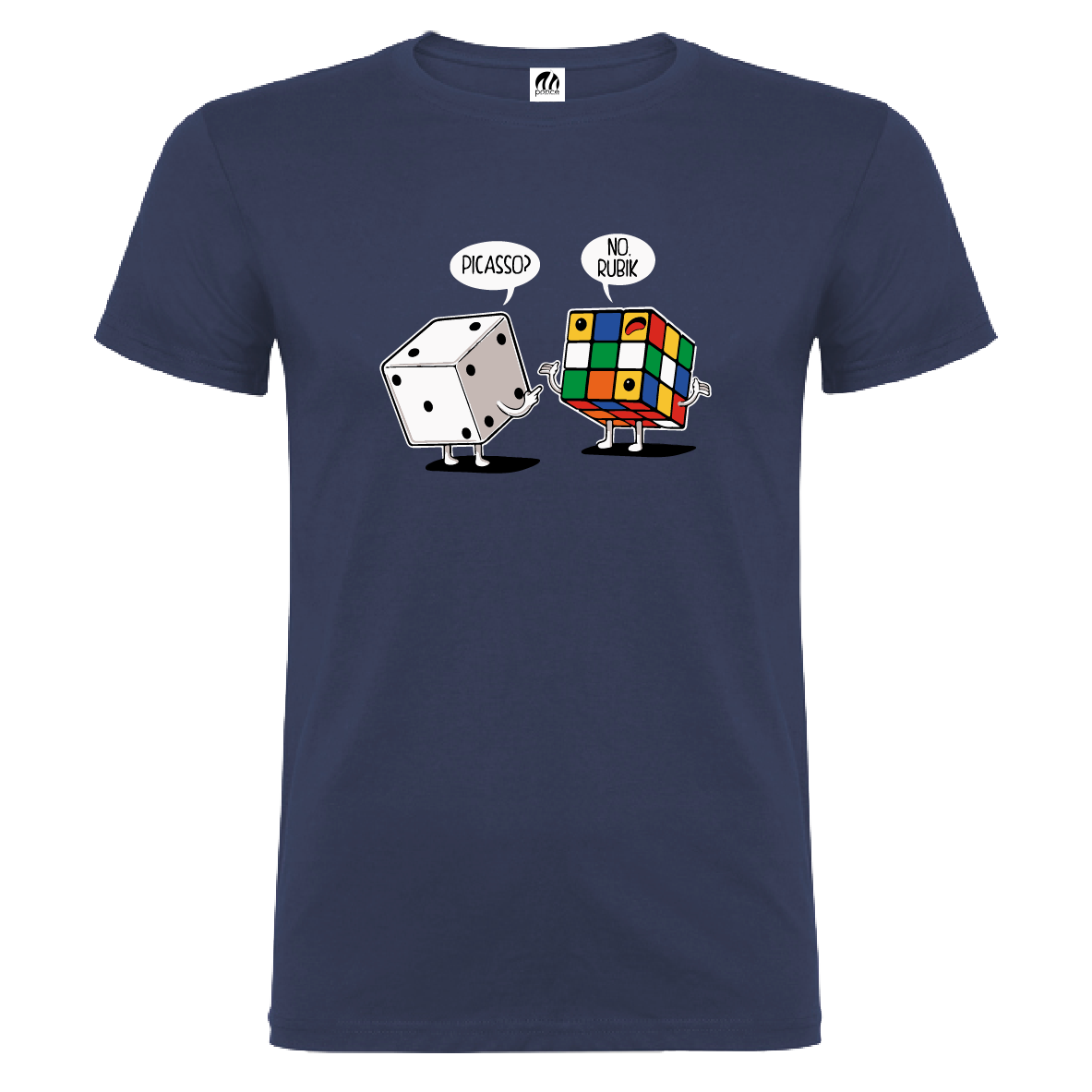 Camiseta Manga Corta Hombre Personalizada "Rubik"