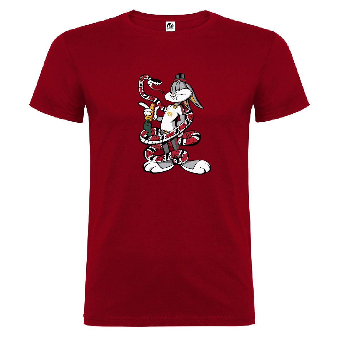 Camiseta Manga Corta Hombre Personalizada "Bugs Bunny"