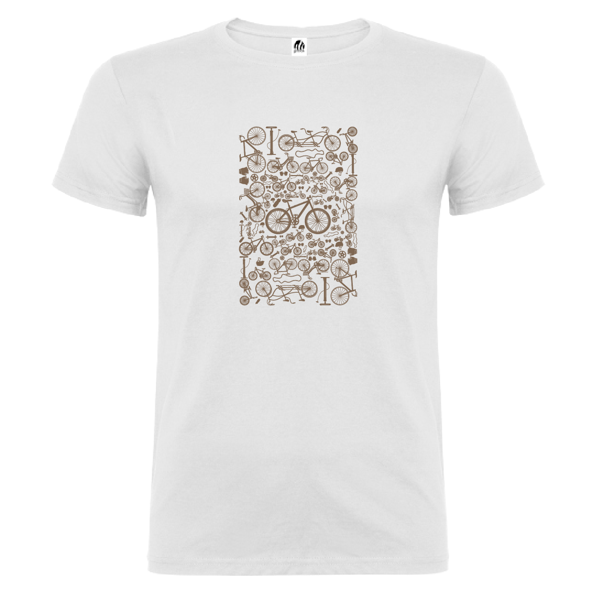 Camiseta Manga Corta Hombre Personalizada "Bicycles Square"