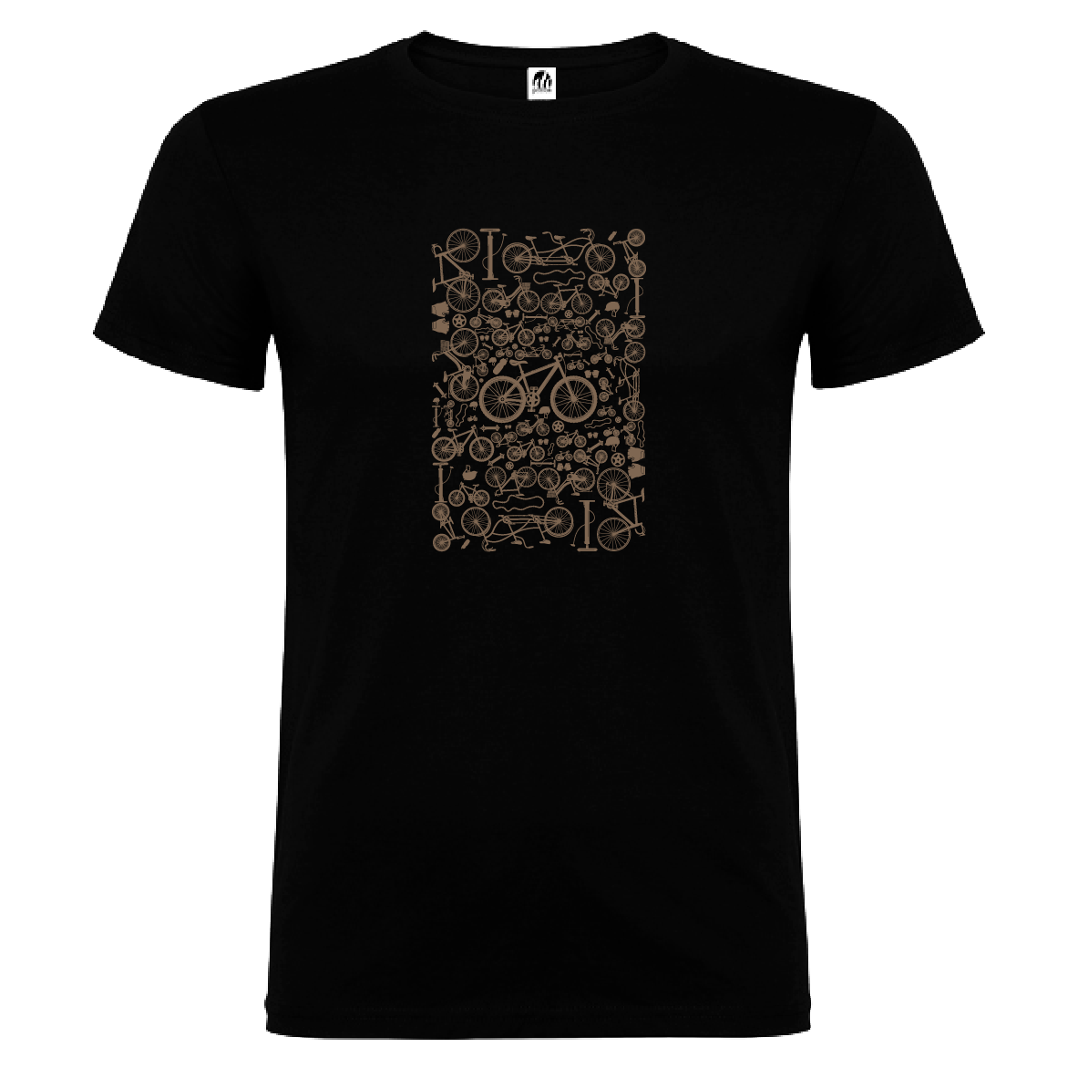 Camiseta Manga Corta Hombre Personalizada "Bicycles Square"