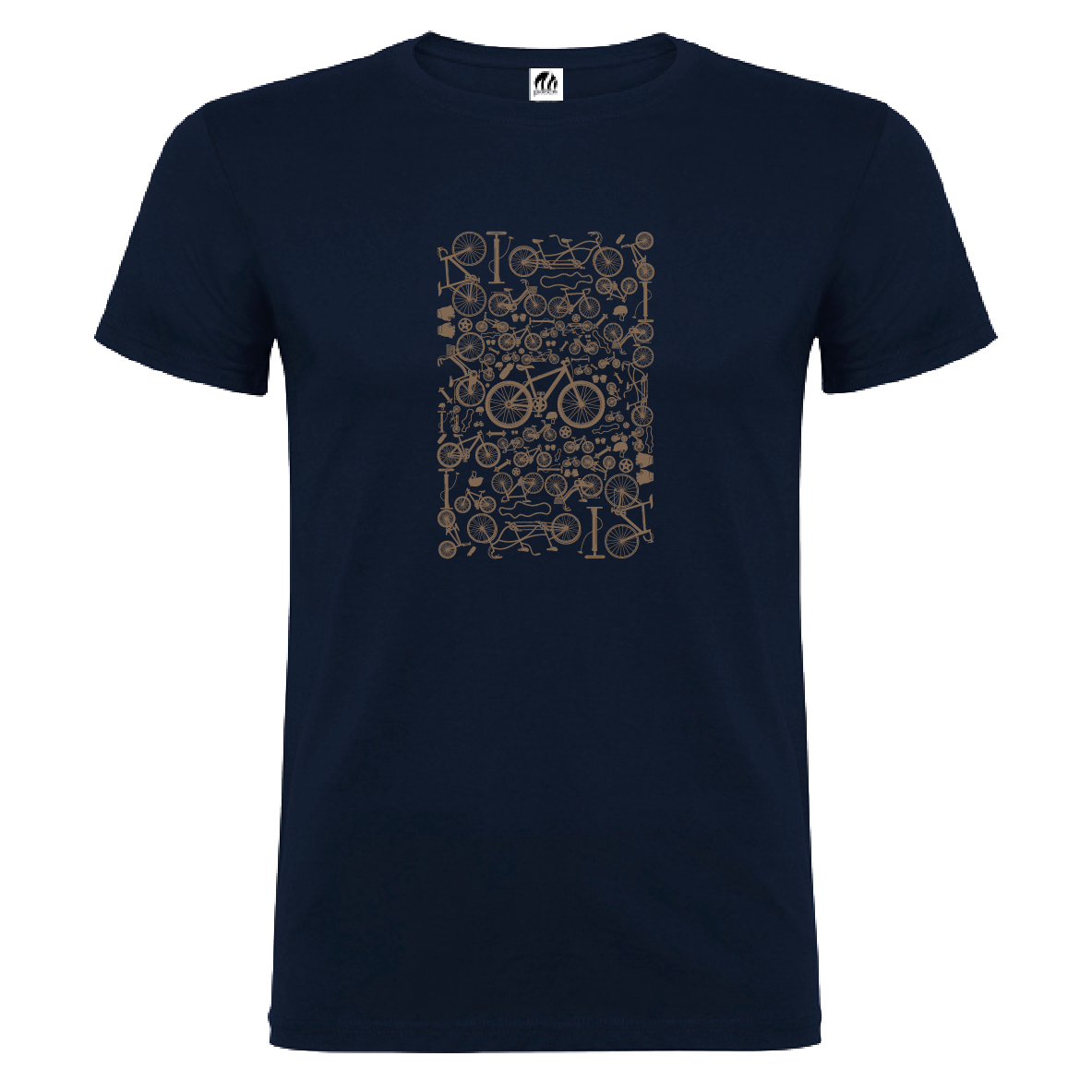 Camiseta Manga Corta Hombre Personalizada "Bicycles Square"