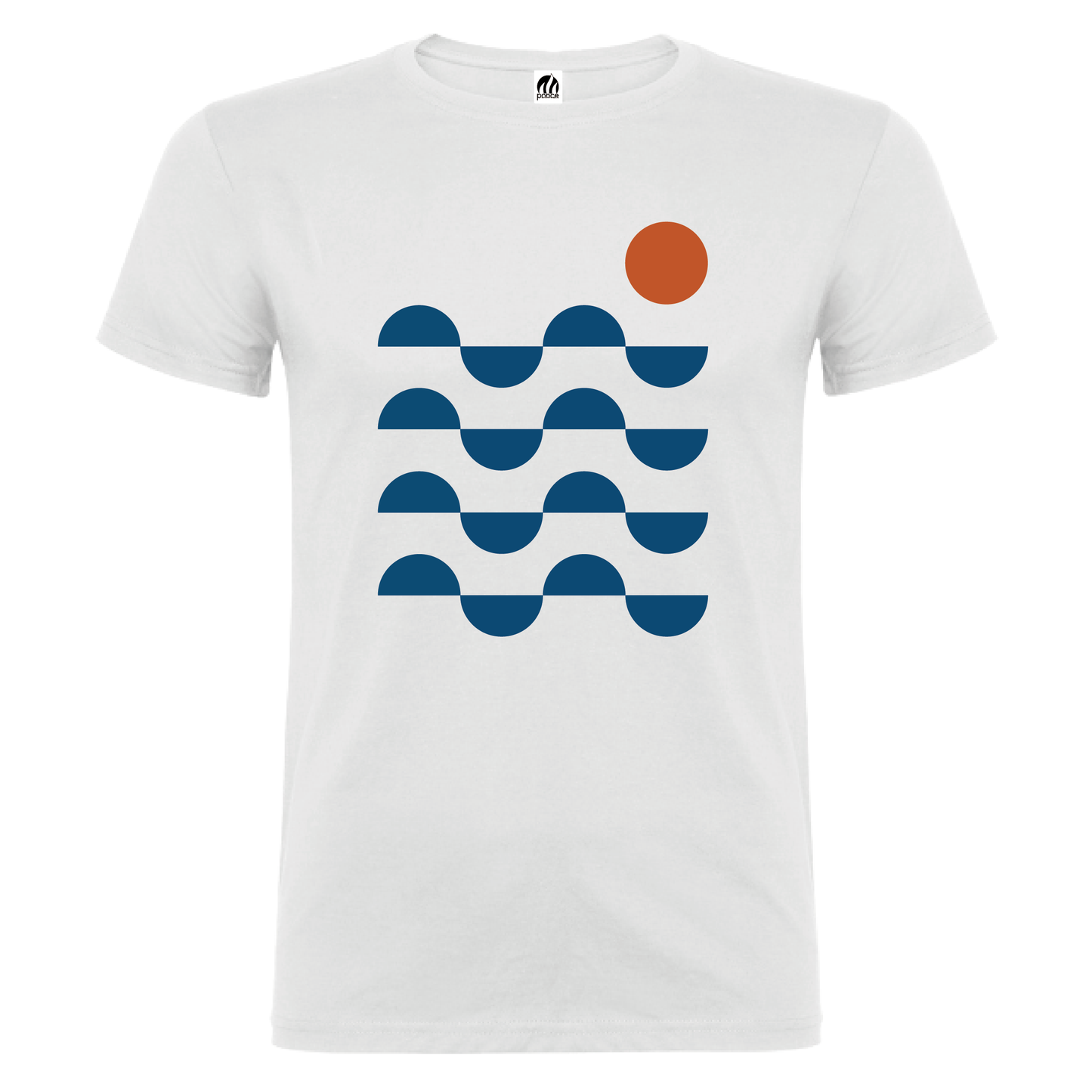 Camiseta Manga Corta Hombre Personalizada "Sunset"