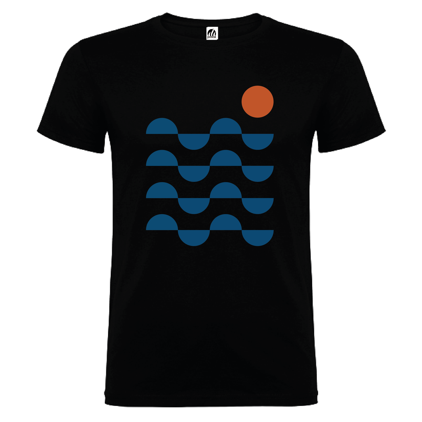 Camiseta Manga Corta Hombre Personalizada "Sunset"