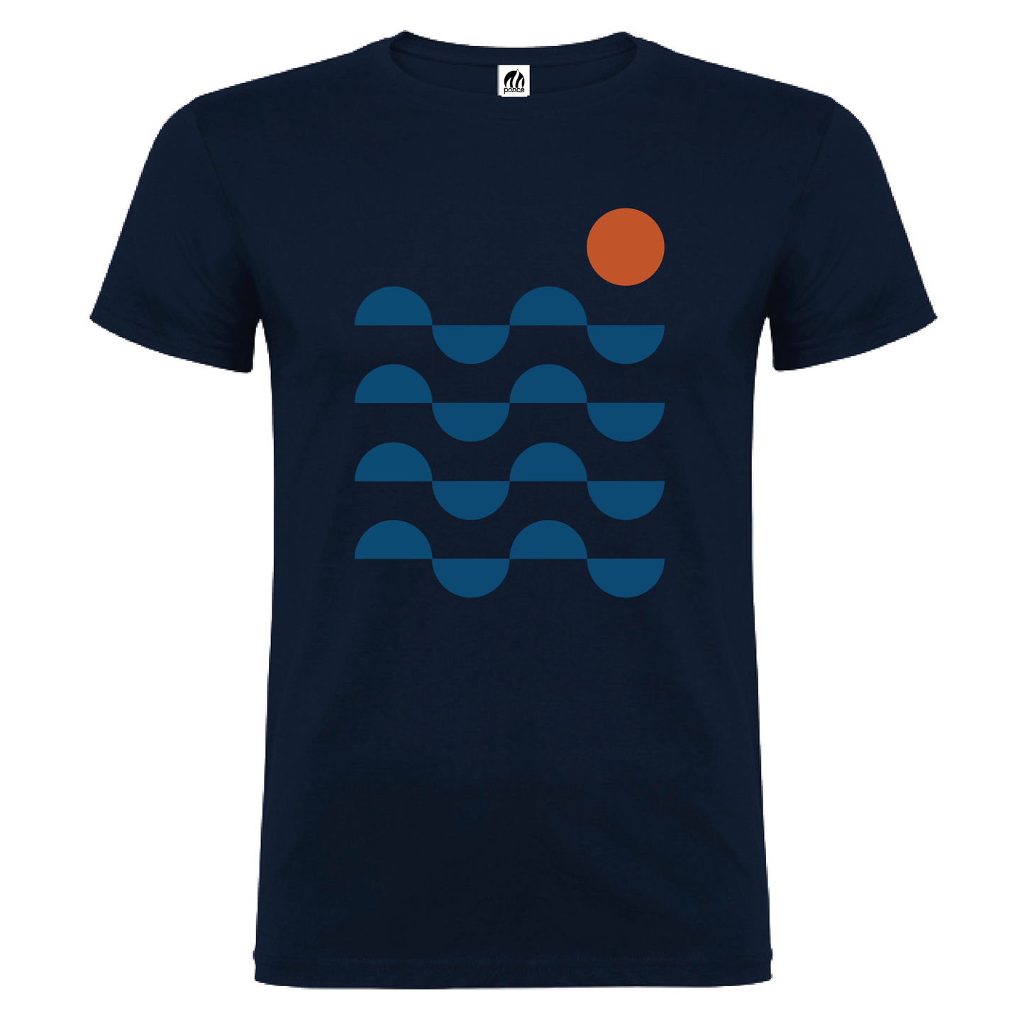 Camiseta Manga Corta Hombre Personalizada "Sunset"