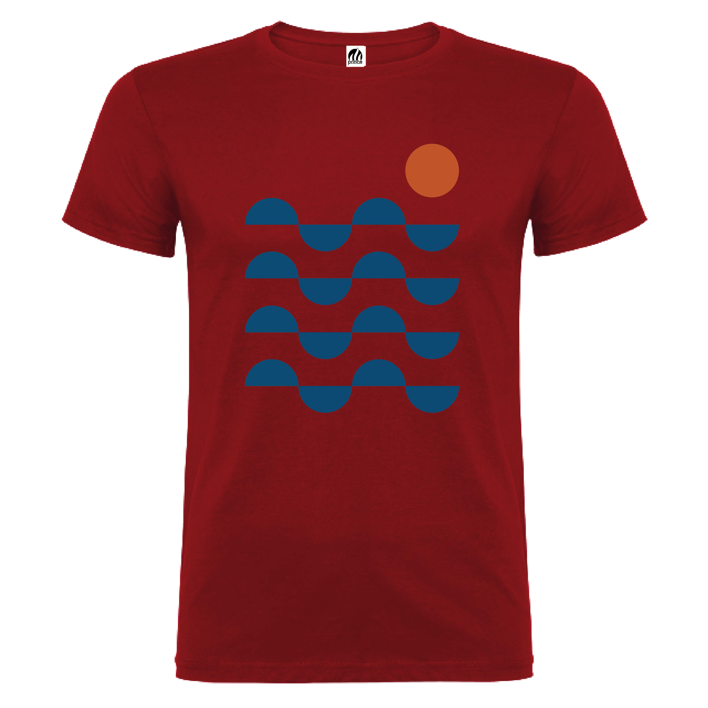 Camiseta Manga Corta Hombre Personalizada "Sunset"
