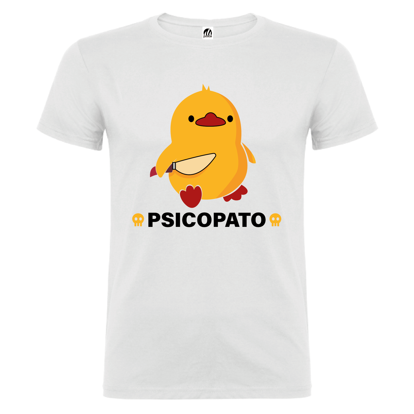 Camiseta Manga Corta Hombre Personalizada "Psicopato"