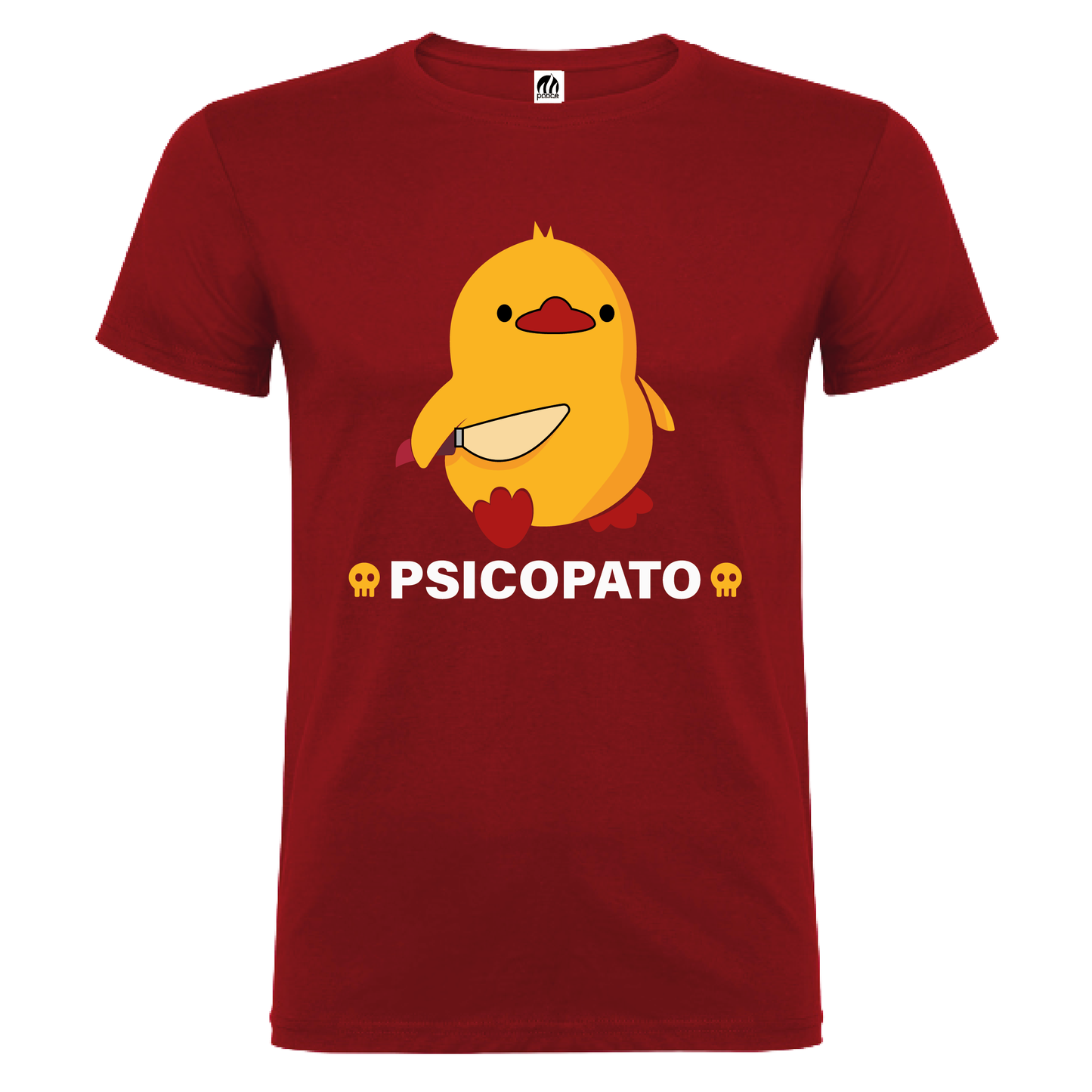 Camiseta Manga Corta Hombre Personalizada "Psicopato"