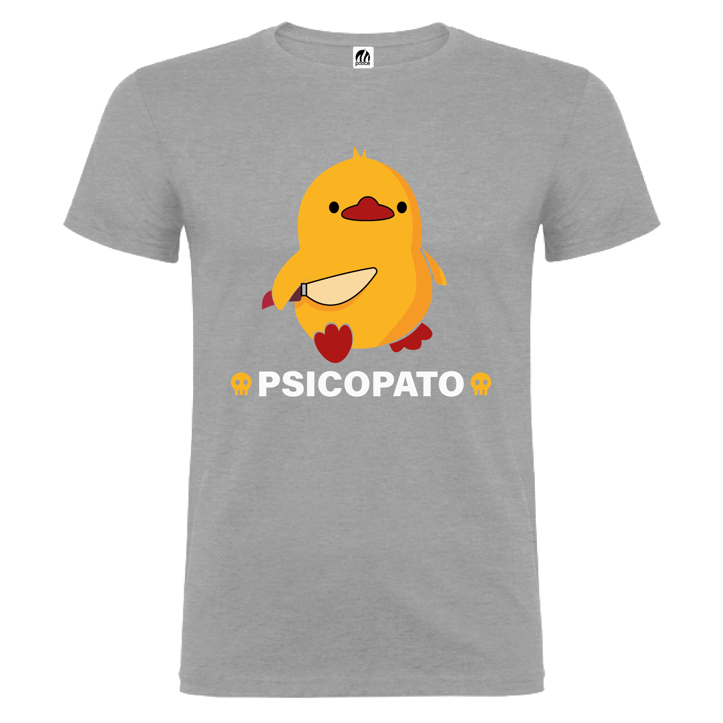 Camiseta Manga Corta Hombre Personalizada "Psicopato"