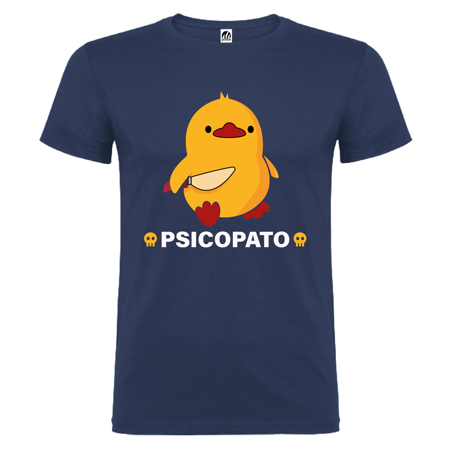 Camiseta Manga Corta Hombre Personalizada "Psicopato"