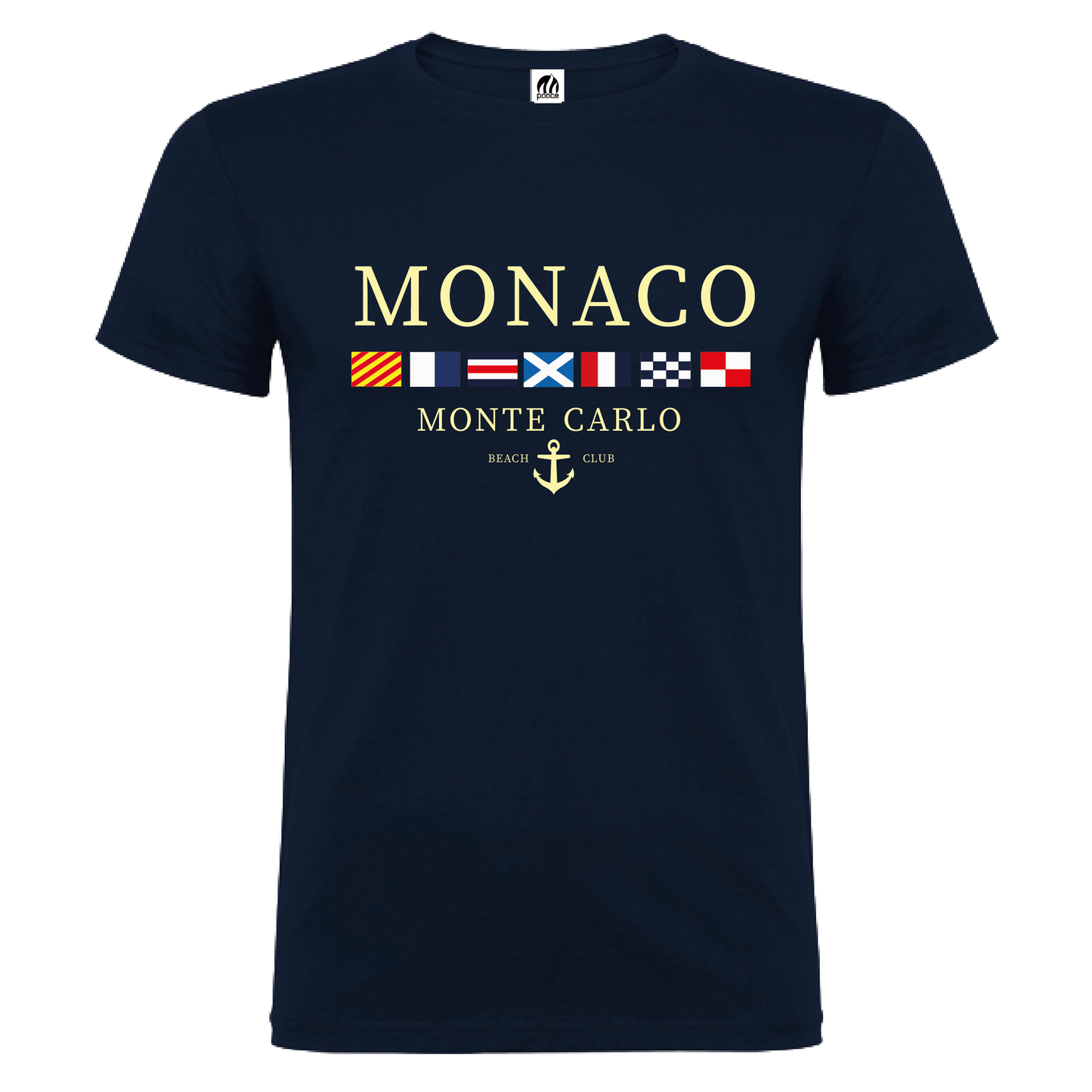 Camiseta Manga Corta Hombre Personalizada "Monaco"