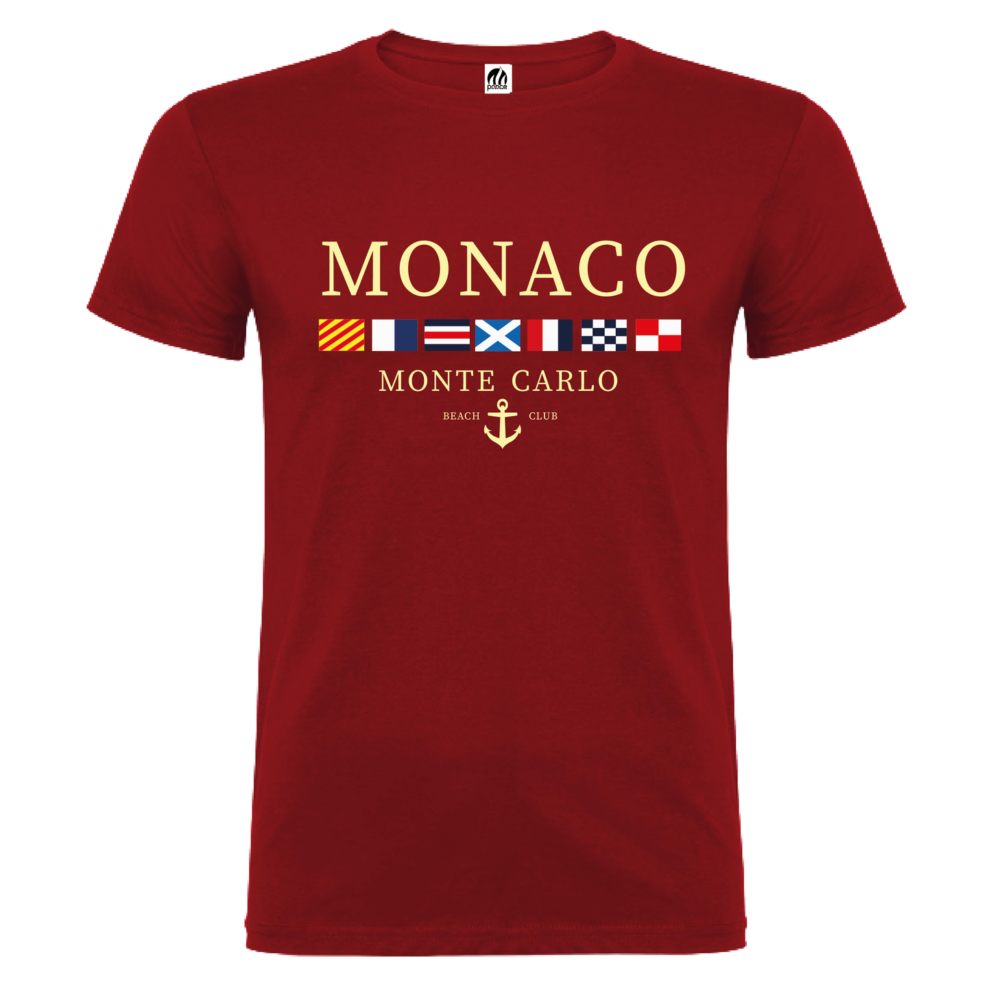 Camiseta Manga Corta Hombre Personalizada "Monaco"