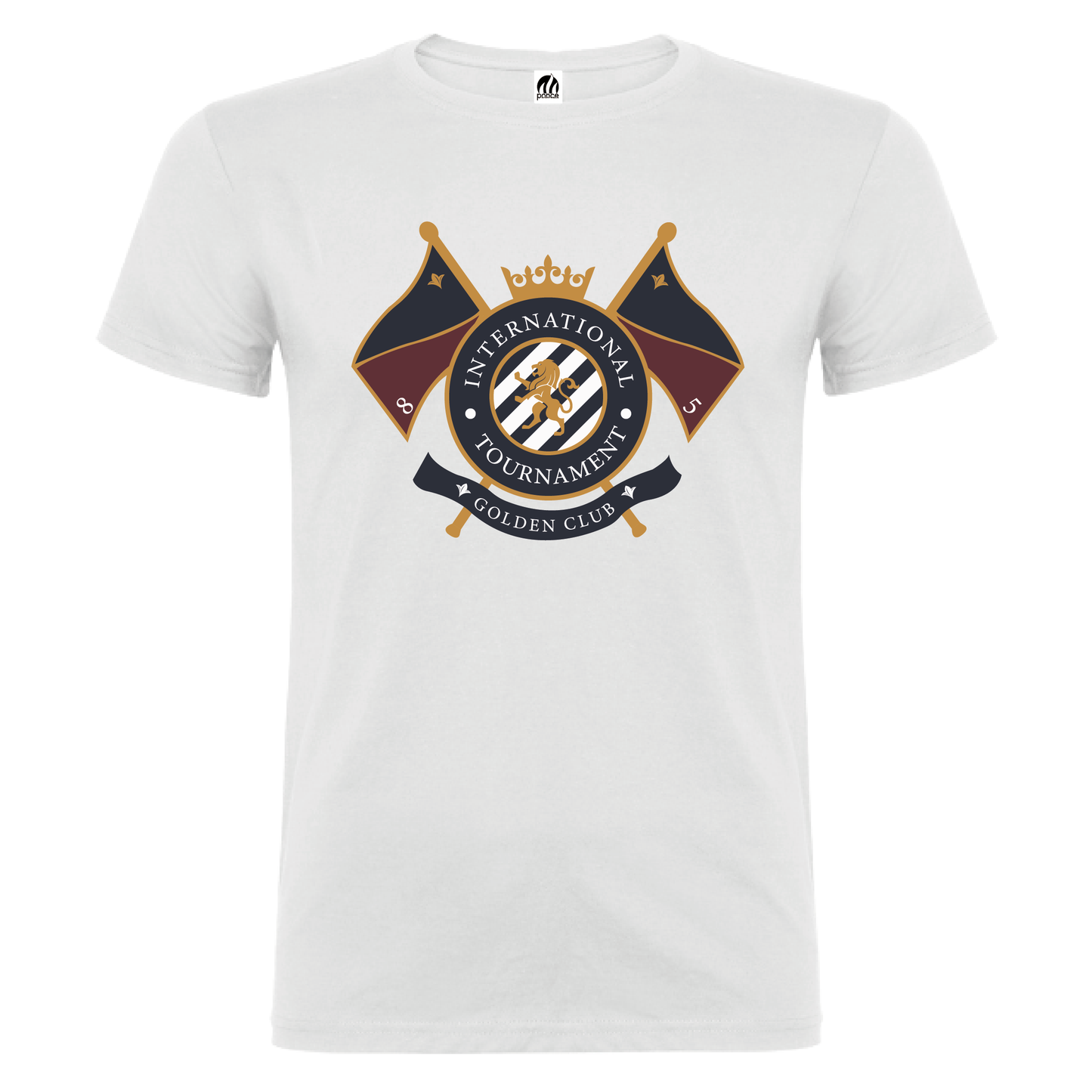 Camiseta Manga Corta Hombre Personalizada "Golden Club"