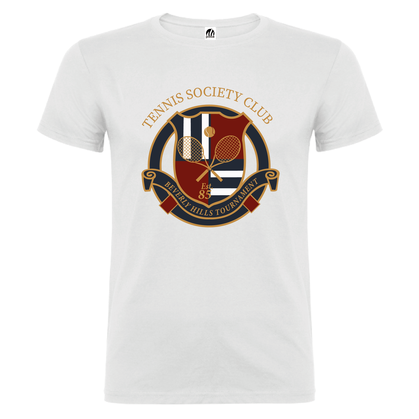 Camiseta Manga Corta Hombre Personalizada "Tennis Club"