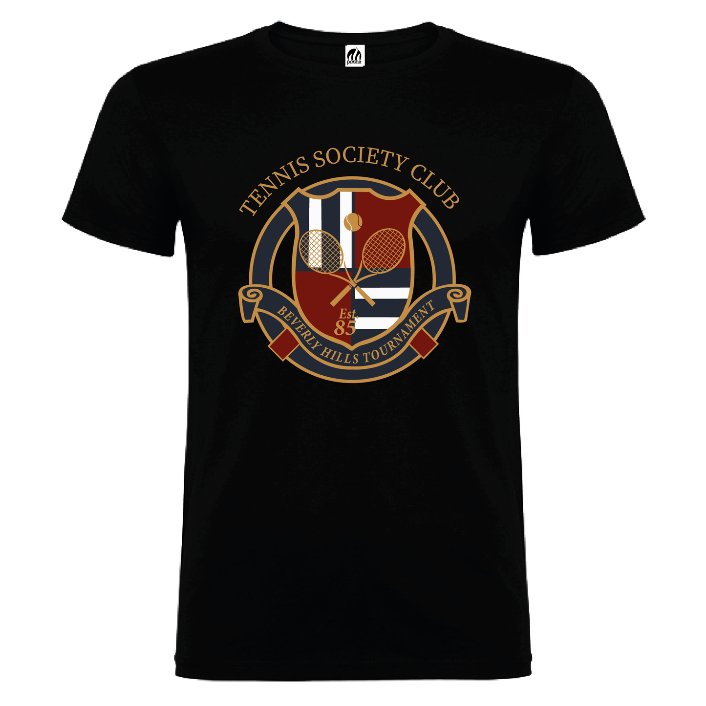 Camiseta Manga Corta Hombre Personalizada "Tennis Club"