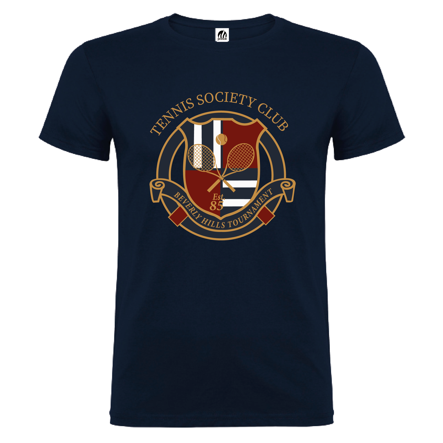 Camiseta Manga Corta Hombre Personalizada "Tennis Club"