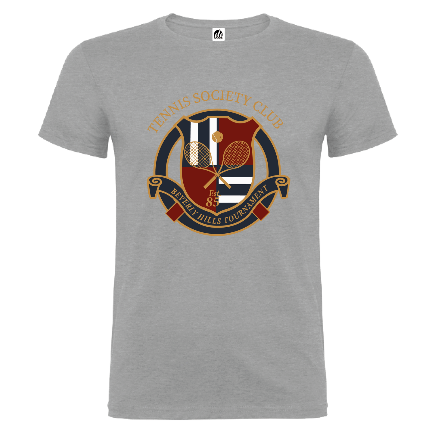 Camiseta Manga Corta Hombre Personalizada "Tennis Club"