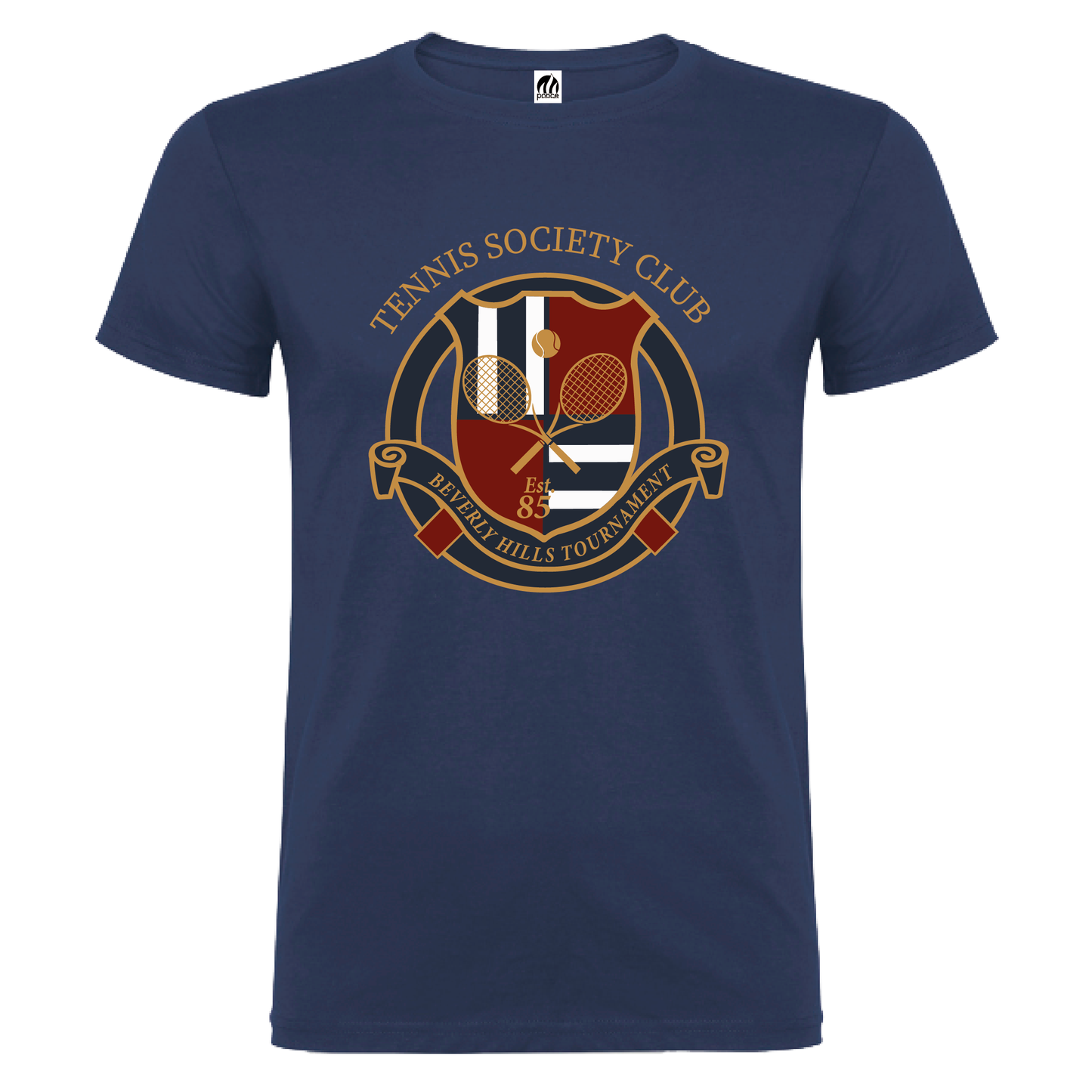 Camiseta Manga Corta Hombre Personalizada "Tennis Club"