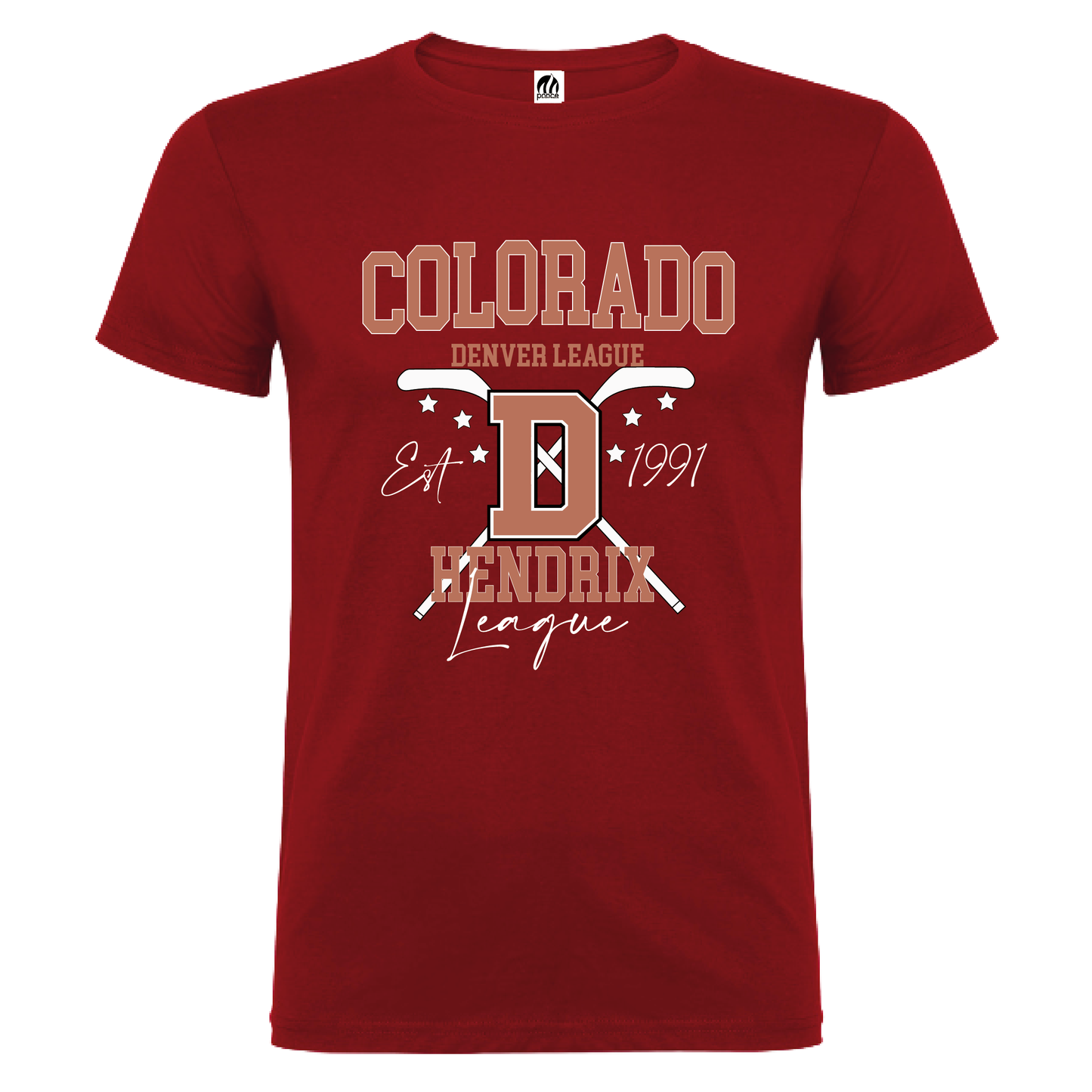 Camiseta Manga Corta Hombre Personalizada "Colorado"