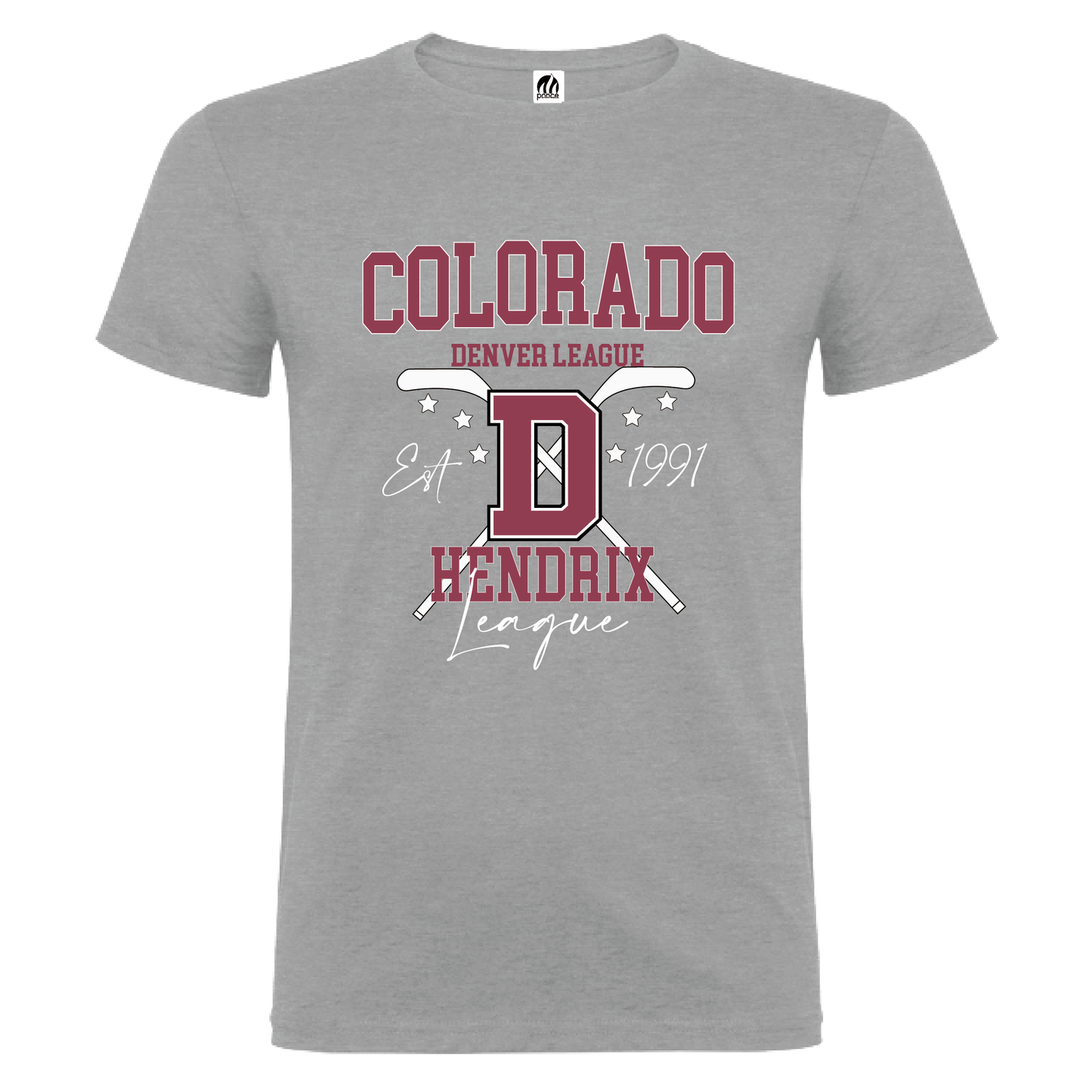 Camiseta Manga Corta Hombre Personalizada "Colorado"