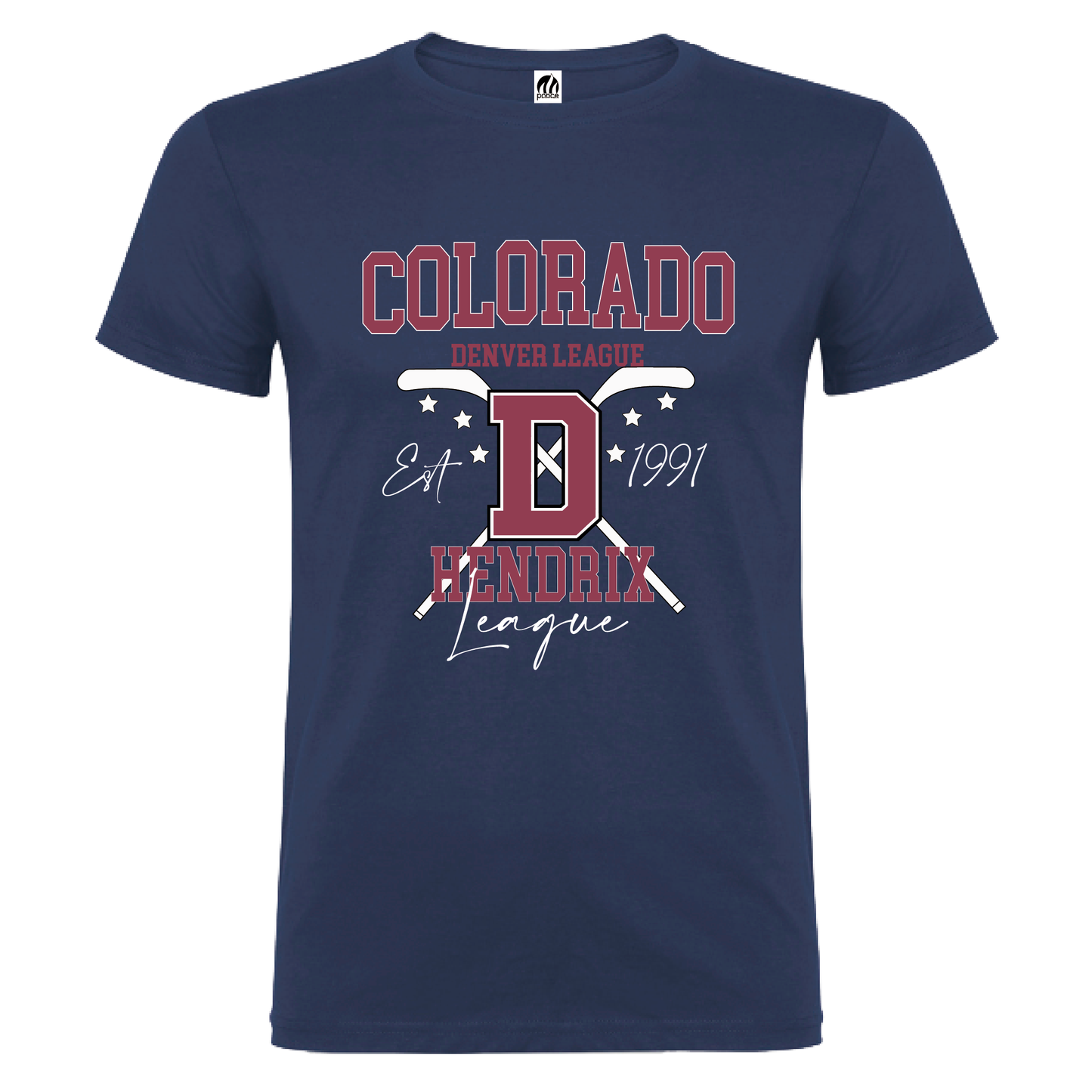 Camiseta Manga Corta Hombre Personalizada "Colorado"