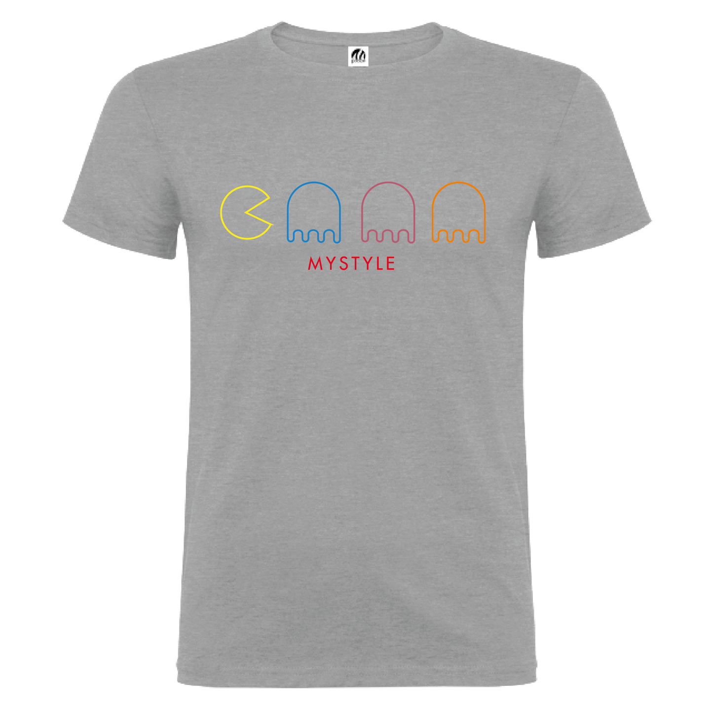 Camiseta Manga Corta Hombre Personalizada "Pac-Man"
