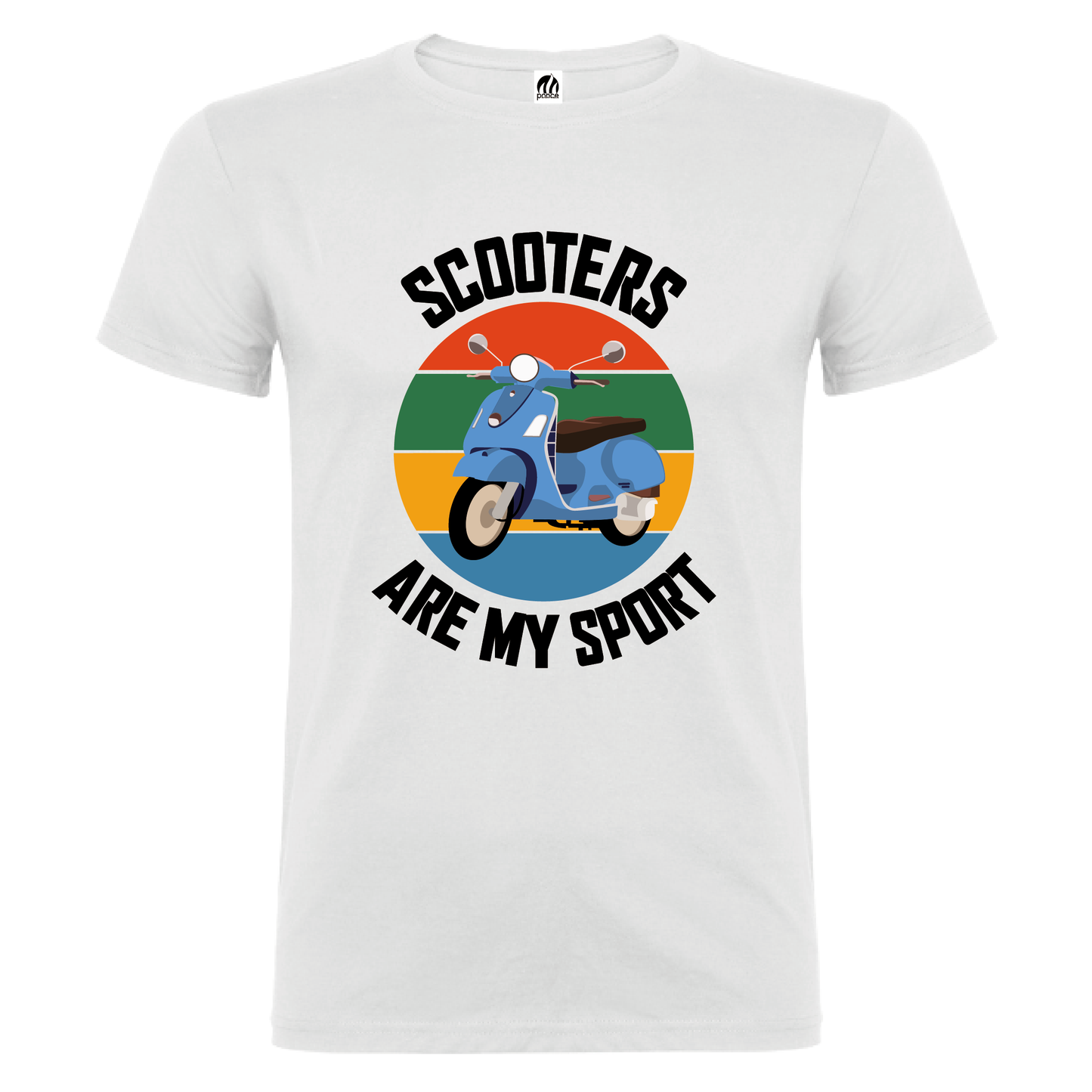 Camiseta Manga Corta Hombre Personalizada "Scooters"