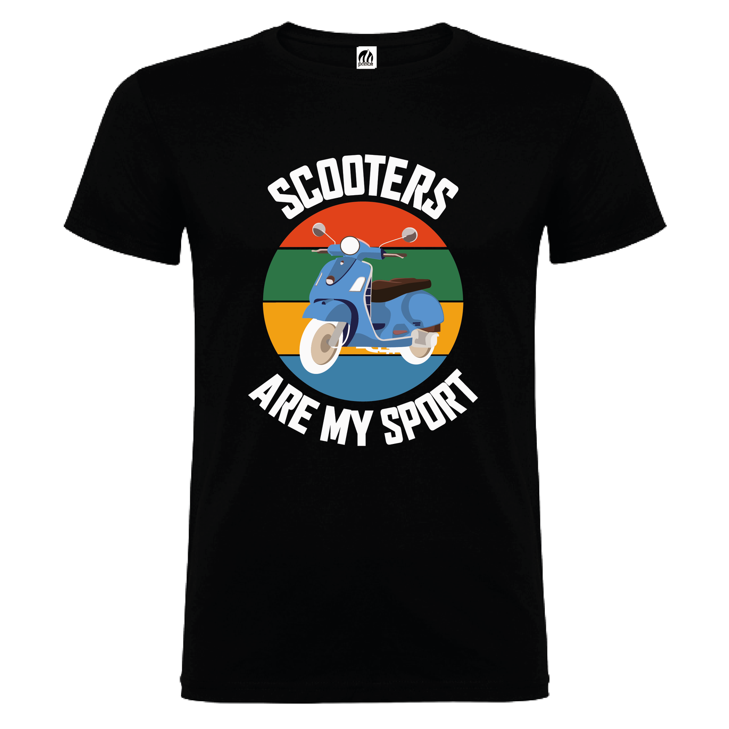 Camiseta Manga Corta Hombre Personalizada "Scooters"
