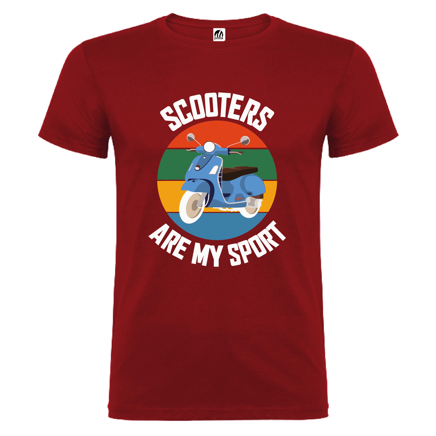 Camiseta Manga Corta Hombre Personalizada "Scooters"