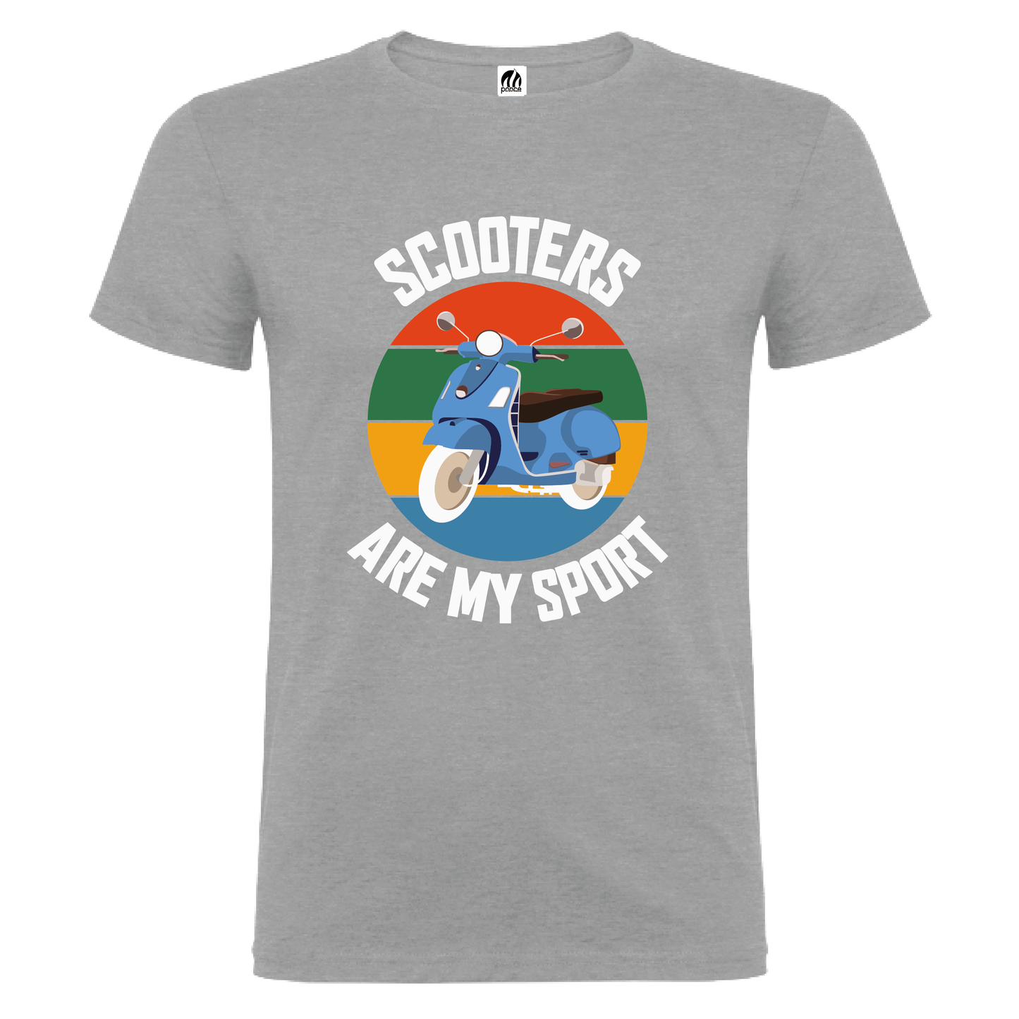 Camiseta Manga Corta Hombre Personalizada "Scooters"