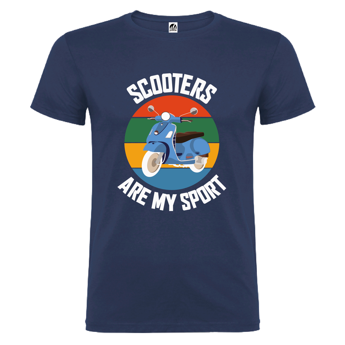 Camiseta Manga Corta Hombre Personalizada "Scooters"