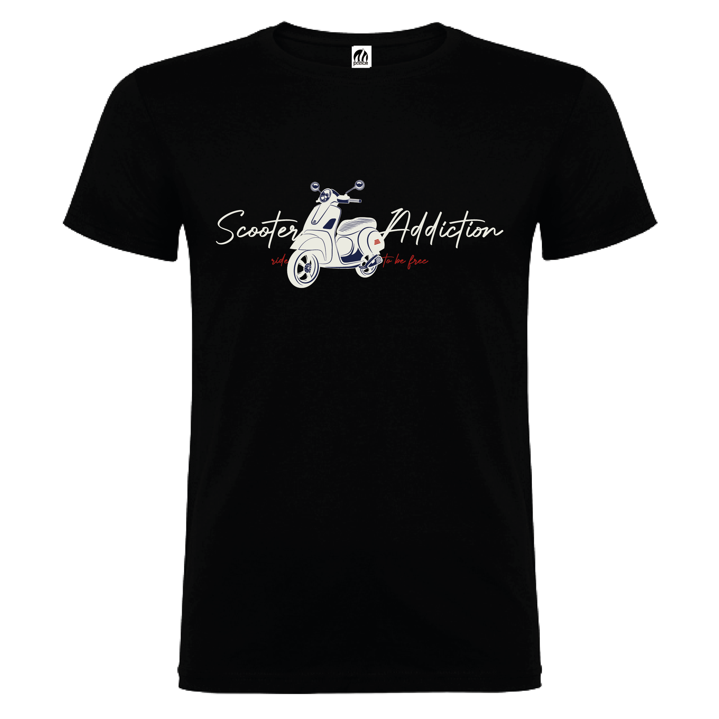 Camiseta Manga Corta Hombre Personalizada "Ride to be free"