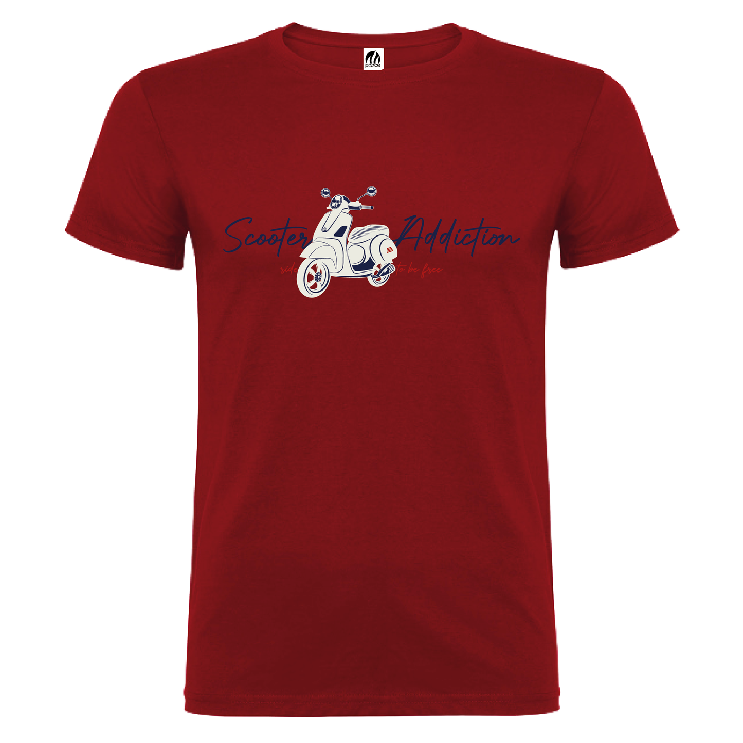 Camiseta Manga Corta Hombre Personalizada "Ride to be free"