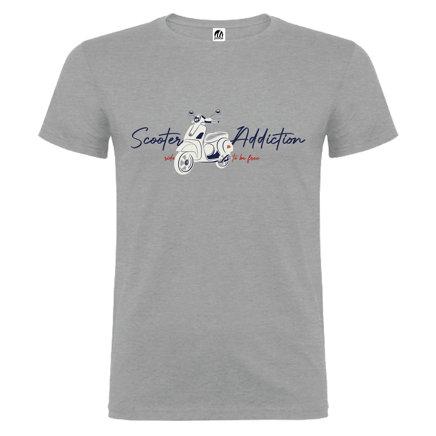Camiseta Manga Corta Hombre Personalizada "Ride to be free"