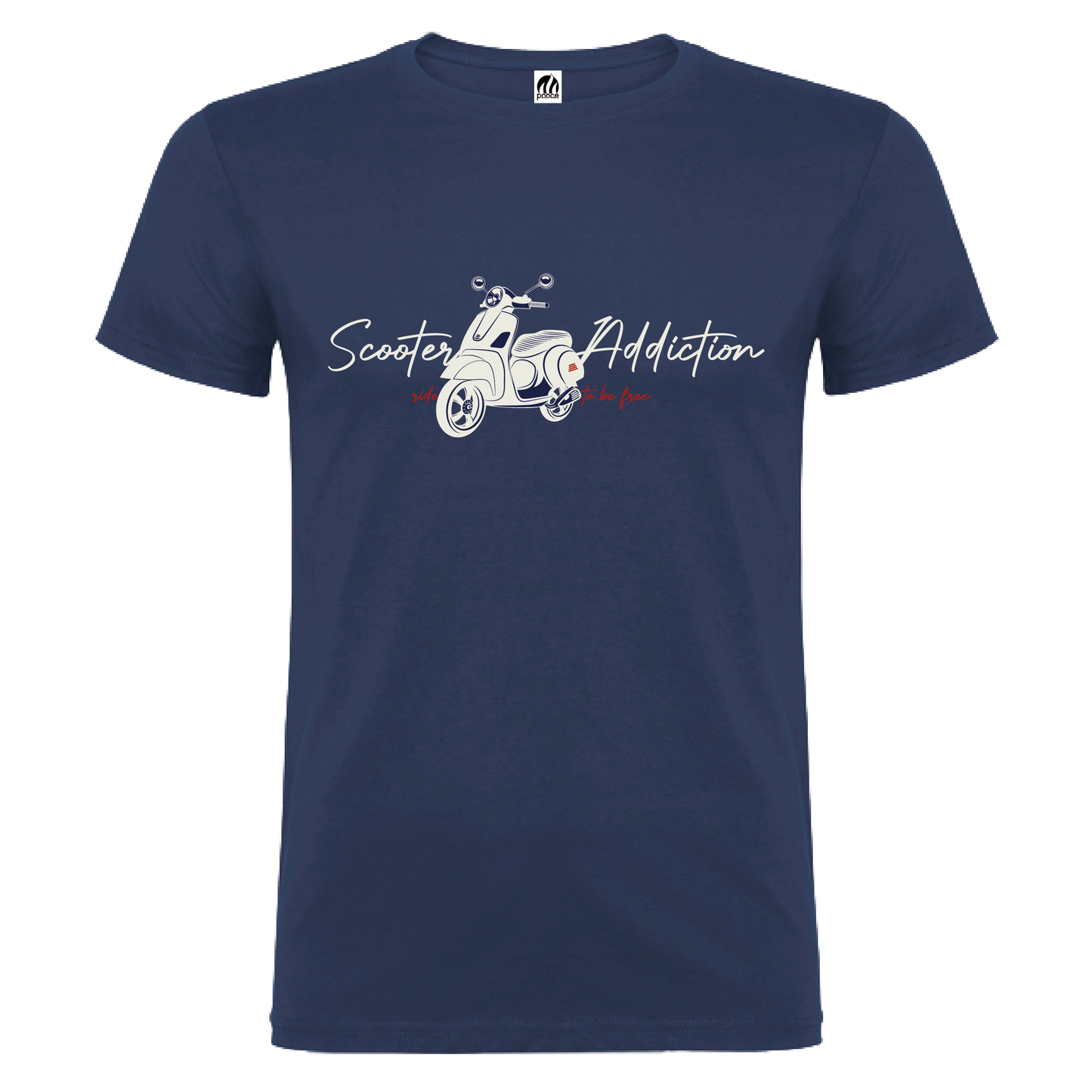 Camiseta Manga Corta Hombre Personalizada "Ride to be free"
