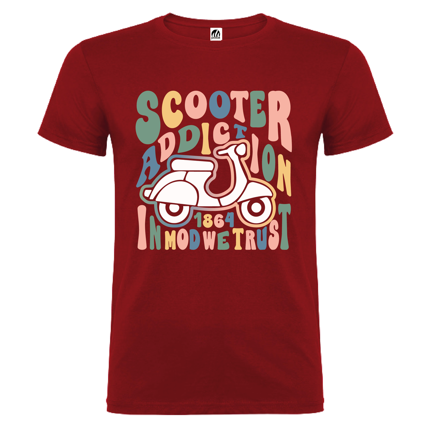 Camiseta Manga Corta Hombre Personalizada "Scooter addiction"