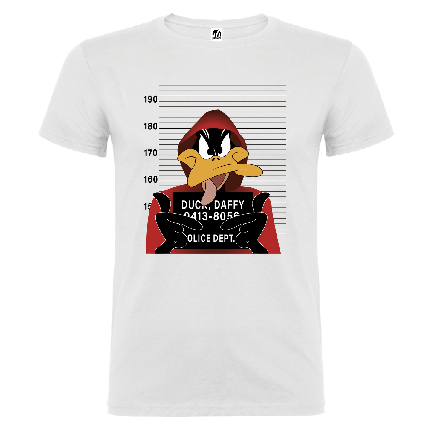 Camiseta Manga Corta Hombre Personalizada "Pluto Carcel"