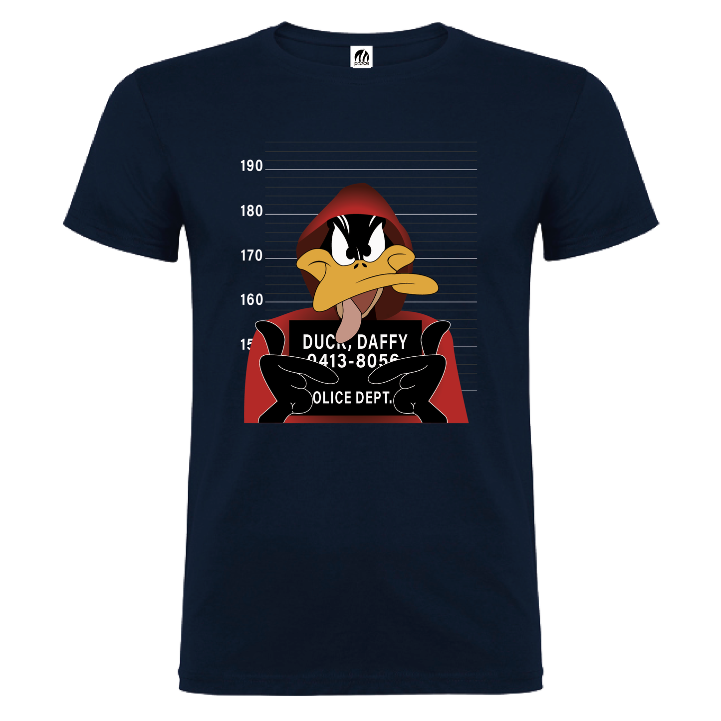 Camiseta Manga Corta Hombre Personalizada "Pluto Carcel"