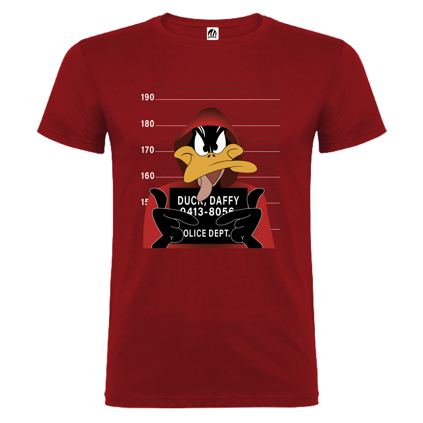 Camiseta Manga Corta Hombre Personalizada "Pluto Carcel"