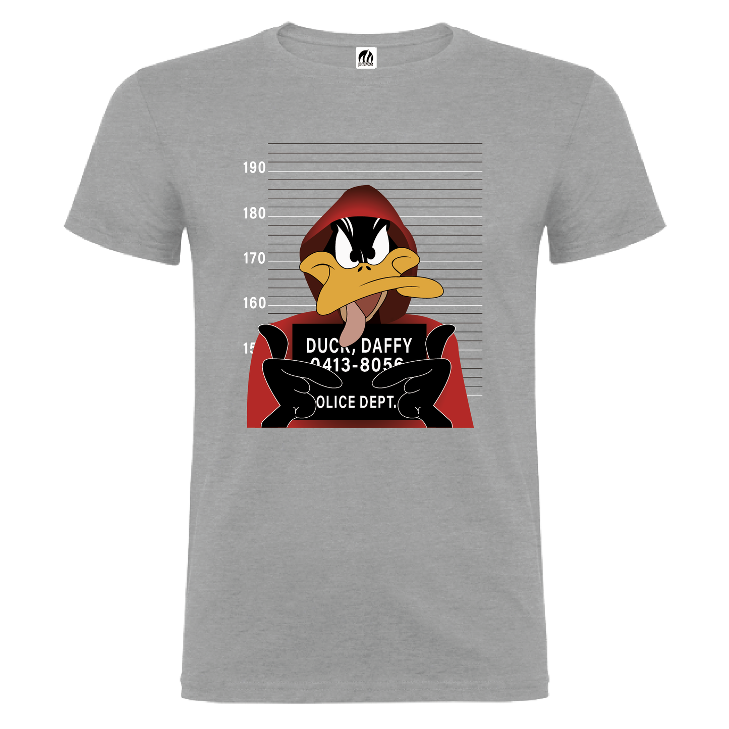 Camiseta Manga Corta Hombre Personalizada "Pluto Carcel"