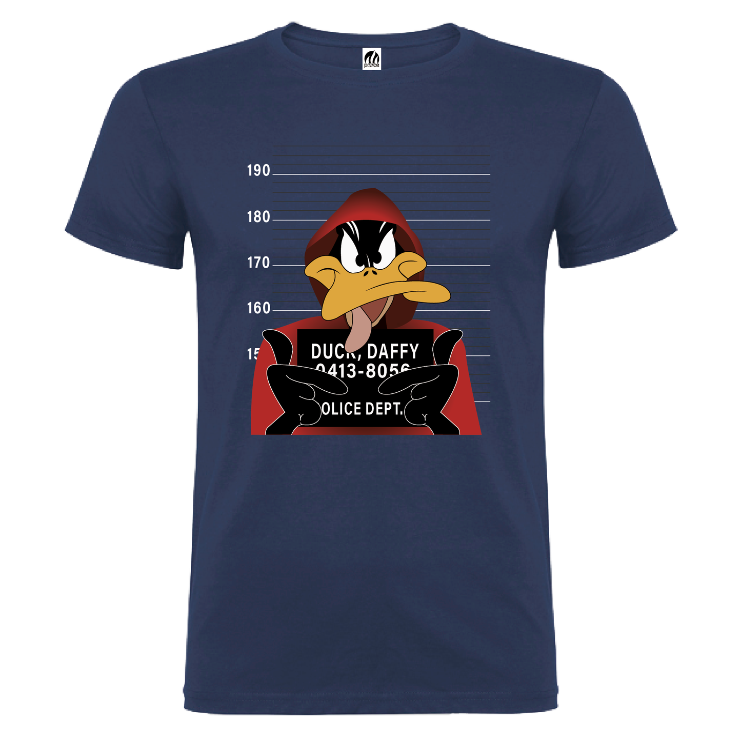 Camiseta Manga Corta Hombre Personalizada "Pluto Carcel"
