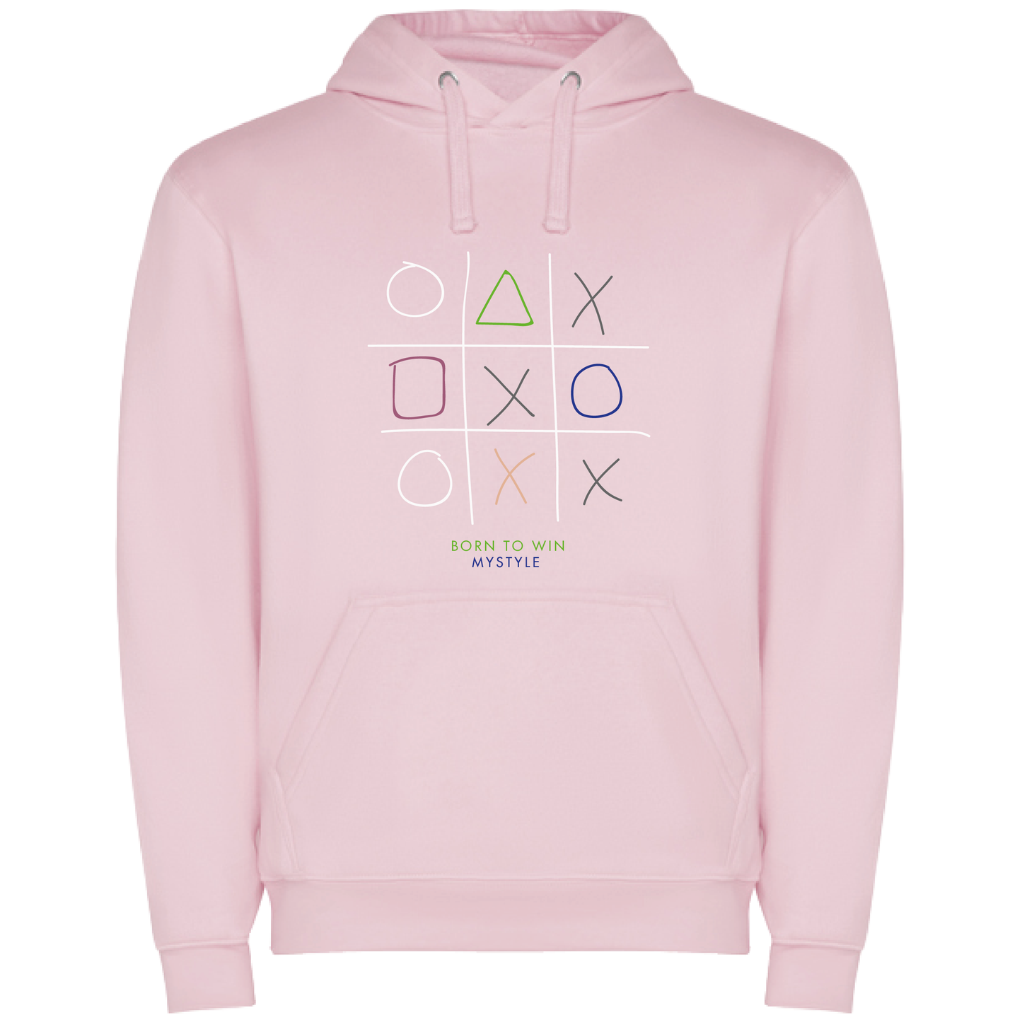 Sudadera Hombre Personalizada "Born to Win"